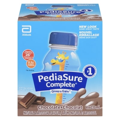 PediaSure Complete, chocolat 4x235.0 ml, 1,12 $/100ml