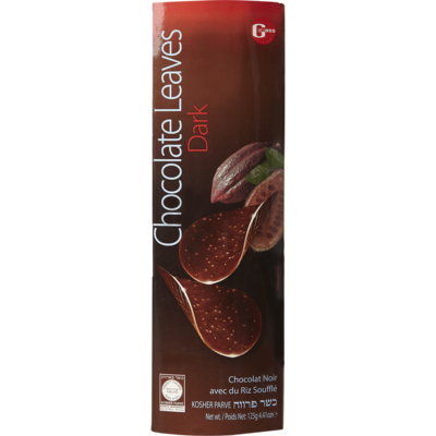 Gross & Co. Feuilles de chocolat noir 125 g, 11,03 $/100g