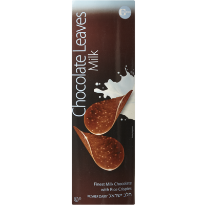 Gross Milk Chocolate Leaves 125 g, $10.00/100g