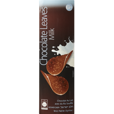 Gross & Co. Feuilles de chocolat au lait 125 g, 11,03 $/100g
