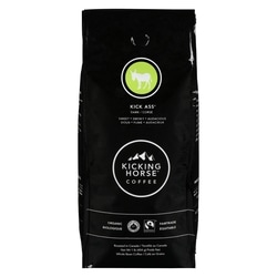 Kicking Horse Organic Fairtrade Dark Roast Whole Bean Coffee, Kick Ass 454 g, $3.74/100g
