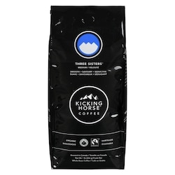 Kicking Horse Organic Fairtrade Medium Roast Whole Bean Coffee, Three Sisters 454 g, $3.74/100g