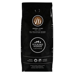Kicking Horse Organic Fairtrade Dark Roast Whole Bean Coffee, Grizzly Claw 454 g, $4.18/100g