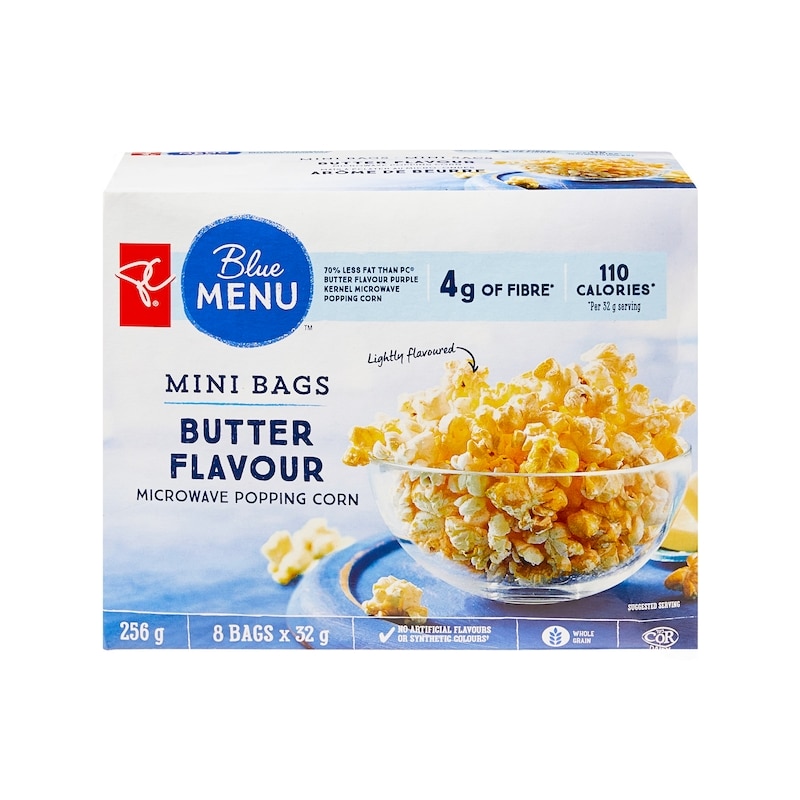 Butter Flavour Mini Bags Microwave Popping Corn