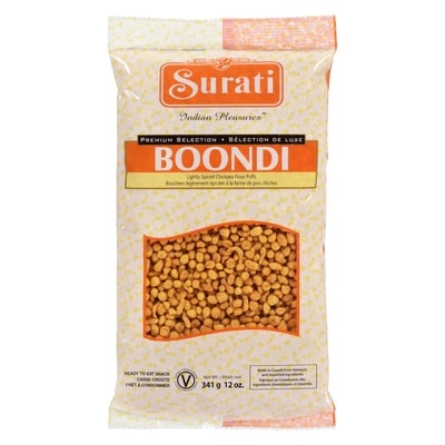 Surati Snacks Boondi 341 g, $0.73/100g