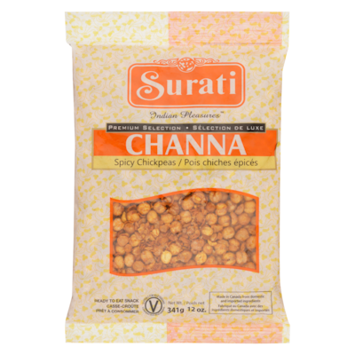 Surati Indian Snacks, Channa 341 g, $0.88/100g