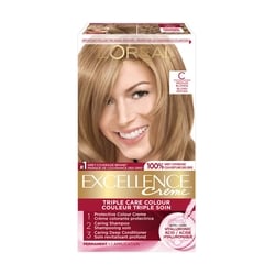 Excellence Crème Hair Dye, Permanent Hair Color C Medium Blonde