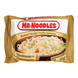 Mr Noodles Nouilles instantanées saveur de champignons 85 g, 0,59 $/100g