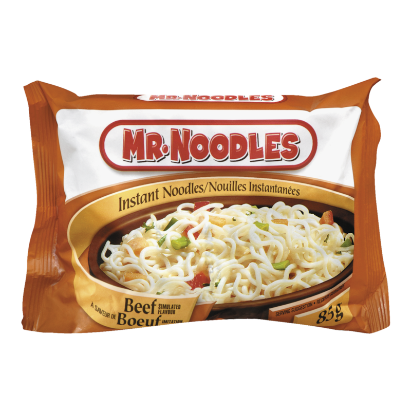 Instant Noodles Beef Simulated Flavour