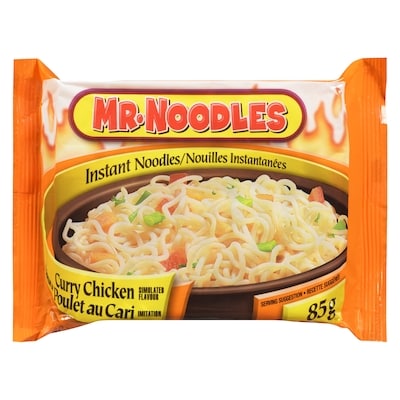 Instant Noodles Curry Chicken Simulated Flavour