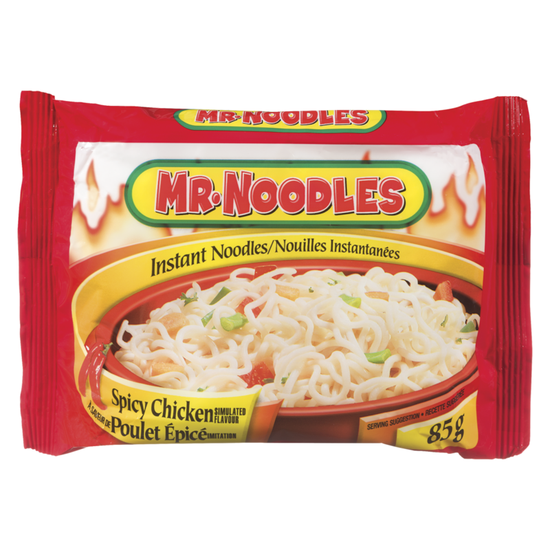 Instant Noodles Spicy Chicken Simulated Flavour