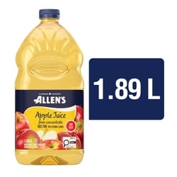 Allen's Pure Apple Juice Low Acid 1.89 l, $0.20/100ml