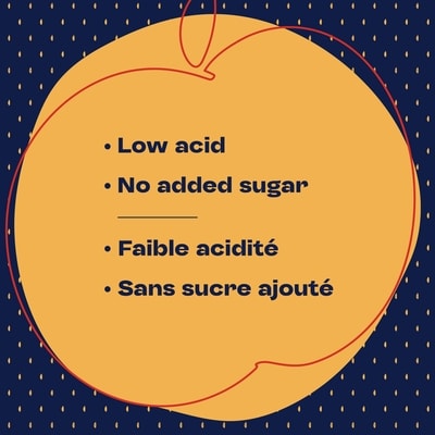 Jus de pomme pur à faible acidité