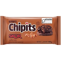 Hershey’s Pépites De Caramel  Hershey's Chipits Skor 200 g, 2,50 $/100g