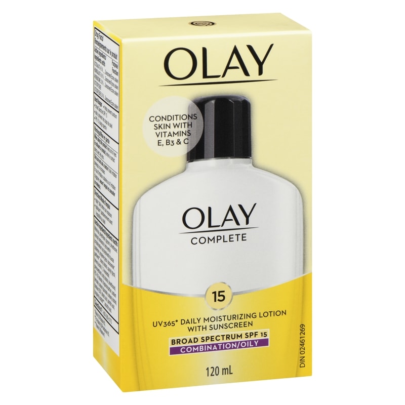 Complete Lotion Moisturizer with SPF 15 Oily, 120 mL