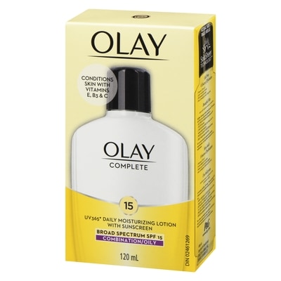 Complete Lotion Moisturizer with SPF 15 Oily, 120 mL