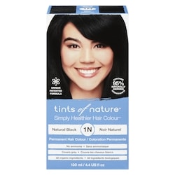 Hair Colour, Natural Black 1N