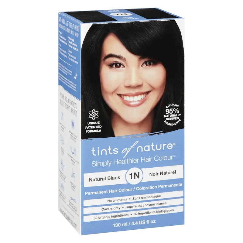 Hair Colour, Natural Black 1N
