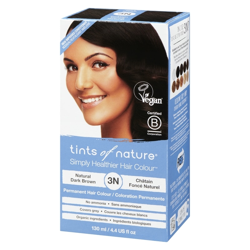 Hair Colour, Natural Dark Brown 3N