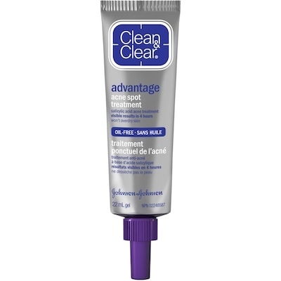 Clean & Clear Traitement contre l’acné à l’acide salicylique 22 ml, 61,32 $/100ml