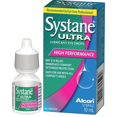 Systane Ultra High Performance  Lubricant Eye Drops 10 ml, $139.90/100ml