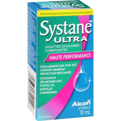 Gouttes oculaires lubrifiantes Ultra Haute performance