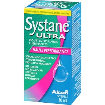 Gouttes oculaires lubrifiantes Ultra Haute performance