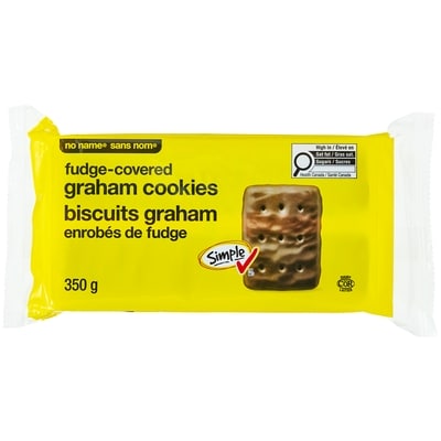 No Name Fudge-Covered Graham Cookies 350 g, $0.94/100g