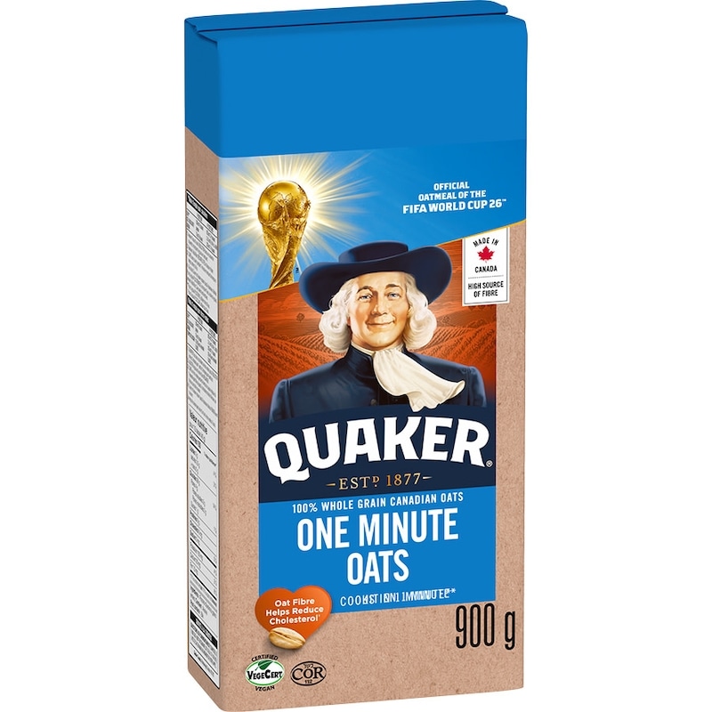 Quaker One Minute Oats - 900 g | Loblaws