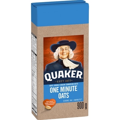 Quaker One Minute Oats 900 g, $0.55/100g