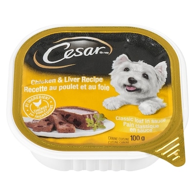Cesar Chicken & Liver 100 g, $1.99/100g