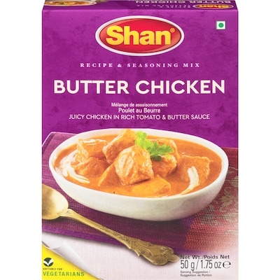 Shan Mélange poulet au beurre 50 g, 3,98 $/100g