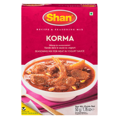 Shan Cari korma 50 g, 4,00 $/100g
