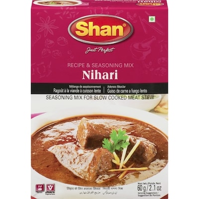 Shan Mélange de cari nihari 60 g, 3,32 $/100g