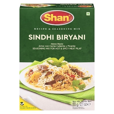 Shan Sindhi Biryani Spice Mix 65 g, $3.06/100g