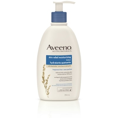 Aveeno Lotion hydratante apaisante non parfumée 354 ml, 3,95 $/100ml