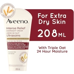 Aveeno Intense Relief Overnight Cream 208 ml, $6.00/100ml