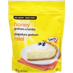 No Name Honey Graham Crumbs 400 g, $1.00/100g