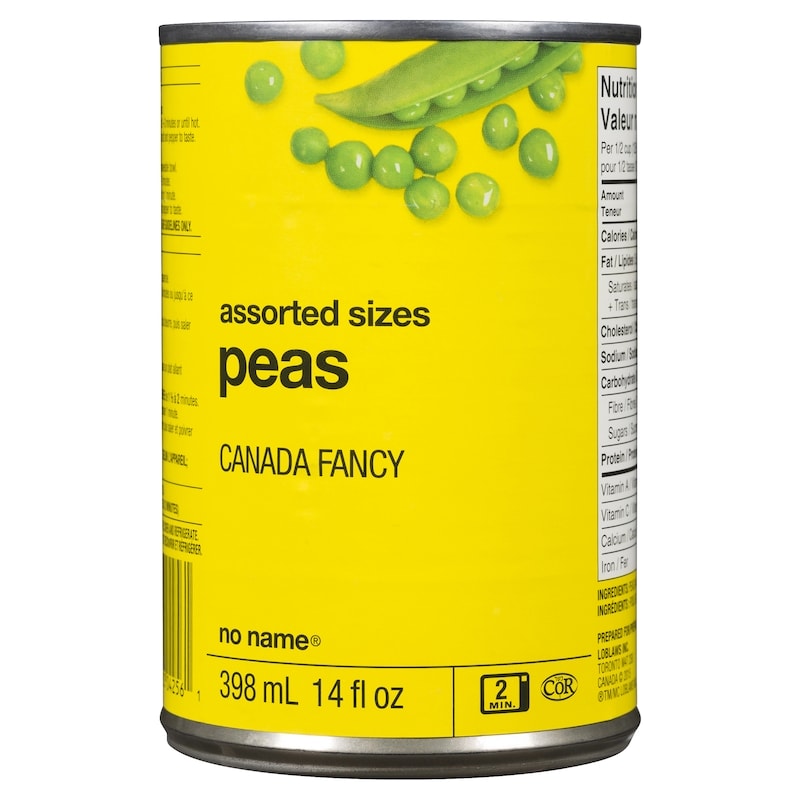 Peas, Assorted Sizes 