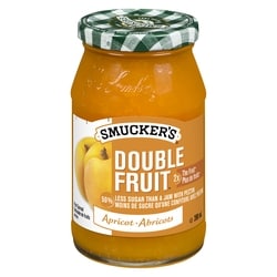 Smucker’s Double Fruit tartinade d'abricots 390 ml, 1,79 $/100ml