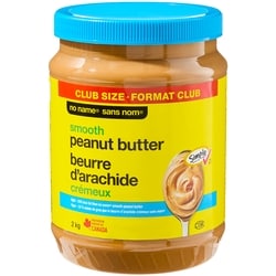 Sans Nom Beurre d'arachide léger crémeux 2 kg, 0,45 $/100g