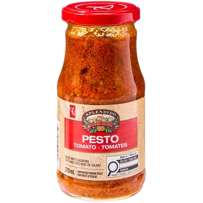 PC Splendido Pesto aux tomates 270 ml, 1,85 $/100ml