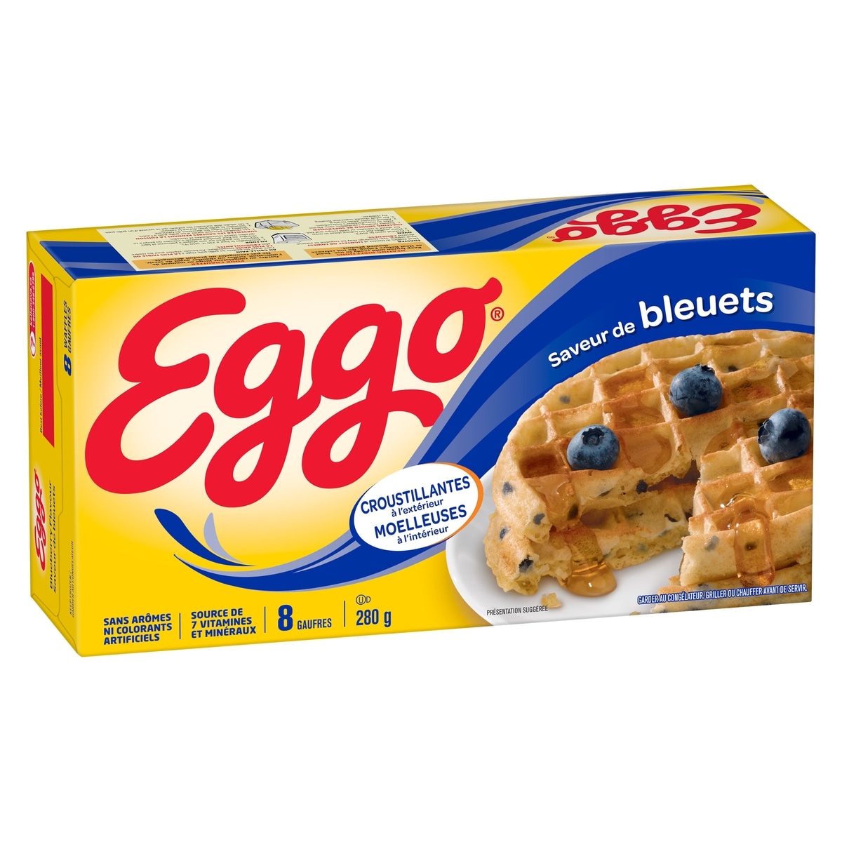 Kellogg's Eggo Waffles Blueberry Flavour