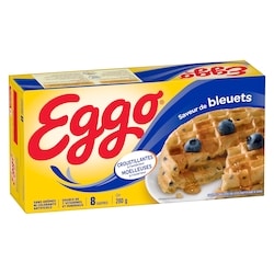 Kellogg’s Gaufres, Bleuets, 280 g, 1,43 $/100g