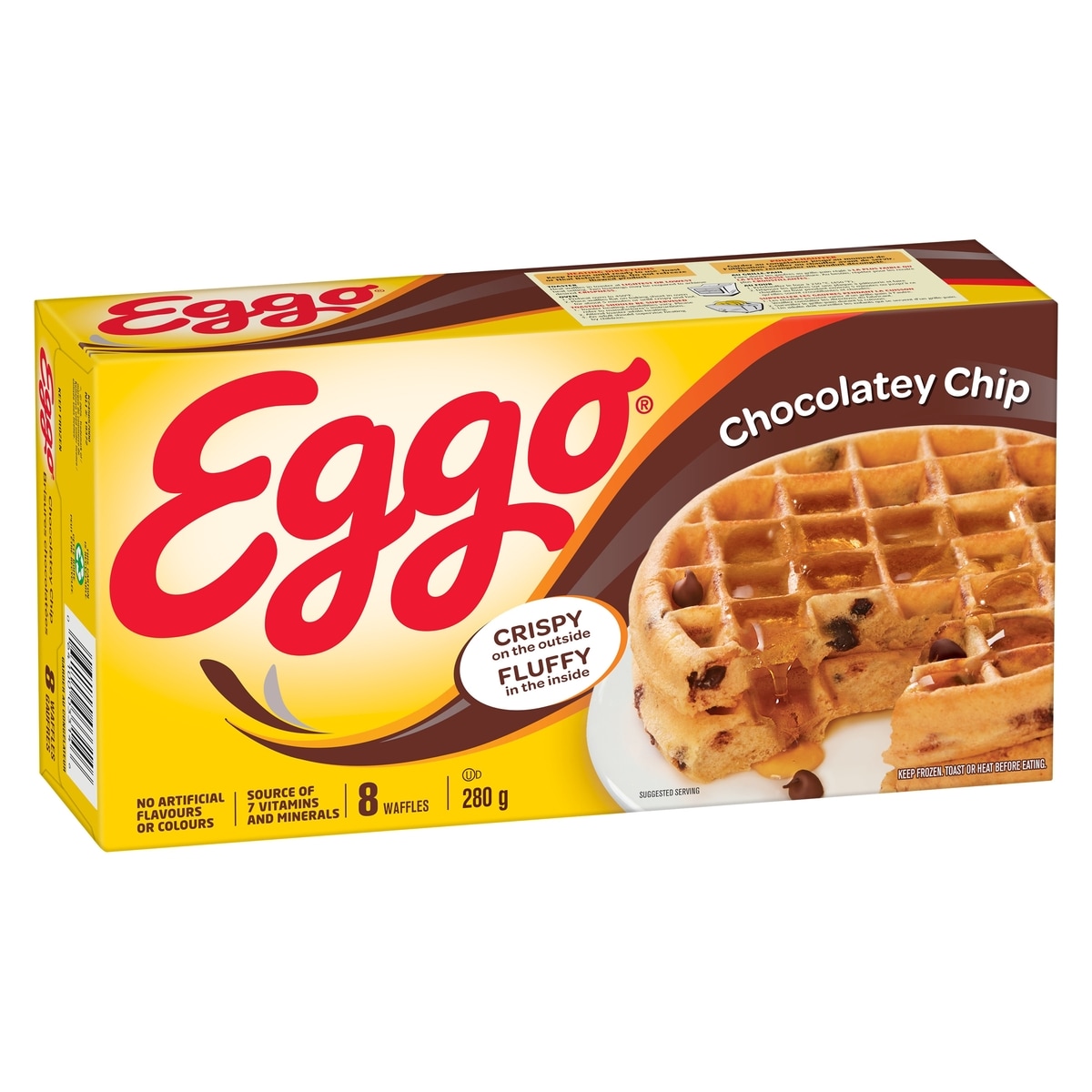 Kelloggs Eggo Waffles, Chocolatey Chip