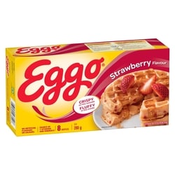 Kelloggs Waffles, Strawberry, 280 g, $1.25/100g