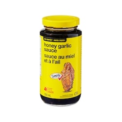 Sans Nom Sauce pour ailes miel et ail 350 ml, 1,29 $/100ml