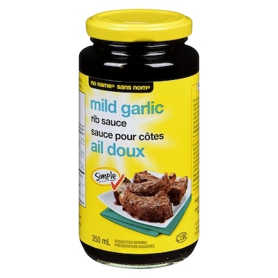 No Name Mild Garlic Rib Sauce  350 ml, $0.71/100ml