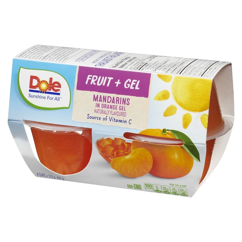 Parfait Mandarins in Orange Gel