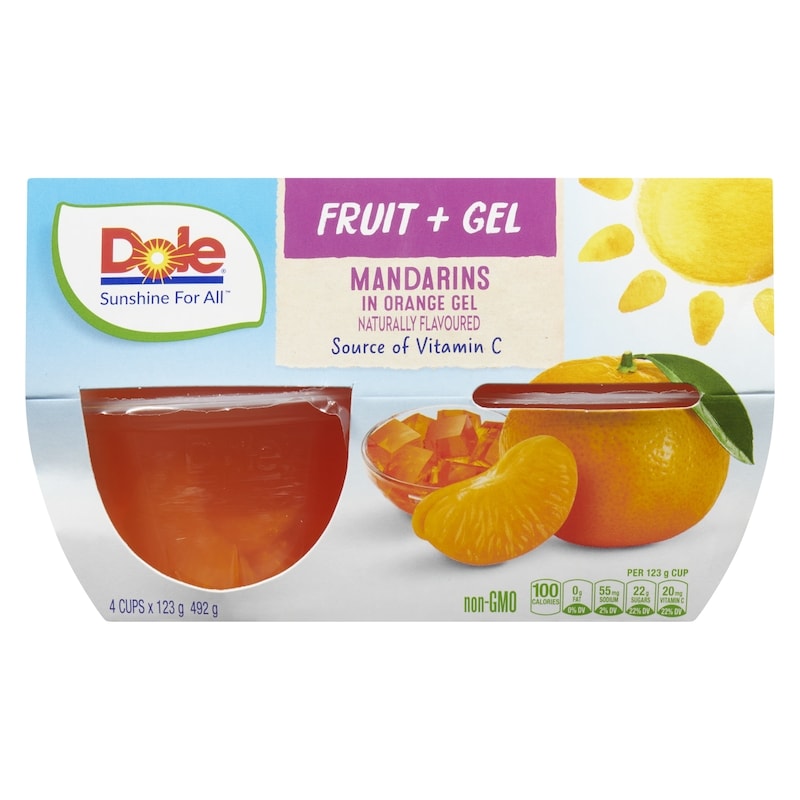 Parfait Mandarins in Orange Gel